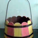 Vintage Wood Basket