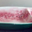 Lanobein Original-Large Vintage Watermelon Chip and Dip Bowl