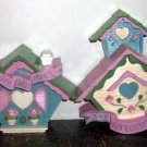 Vintage Home Interior Wall Plaques Bird Houses