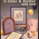 Cross-Stitch Leaflet, To Sister & Brother With Love