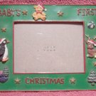 Baby’s First (1st) Christmas Photo Frame