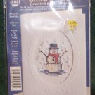 Stitch A Card - Counted Cross Stitch Kit - Snowman Art. 5310 NIP