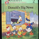 Mickey’s Young Readers Library Vol # 2 ~ Donald’s Big News