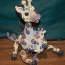 Giraffe with Baby and Ducky Figurine