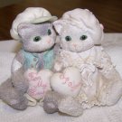 1994 Calico Kittens Figurine “Paws-itively In Love”
