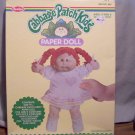 Vintage 1983 Cabbage Patch Kids Paper Dolls