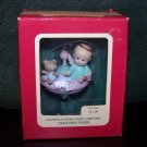 Granddaughter's First Christmas Heirloom Ornament Carlton Cards “Christmas Whirl” – 1990 - NIB