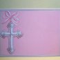 Printable First Holy Communion Invitations & Envelopes – Blank – Pink - NIP
