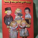 VINTAGE PAPER DOLL BOOK DOLLY DINGLE 30 PAPER DOLLS UNCUT 1978