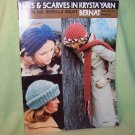 Hats & Scarves – Vintage Bernat Book 212 Crochet Knit Patterns