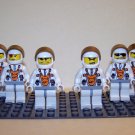 6 Lego Mars Mission Space Astronauts – Minifigs / Mini Figures