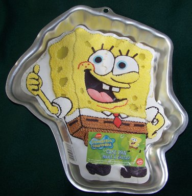 Wilton SpongeBob SquarePants Aluminum Cake Pan 2105-5135
