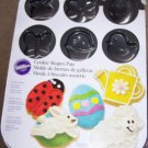 Cookie Shapes Pan - 12 Cavities - 5 Spring Design Shapes
