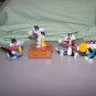 4 Sylvester Cat PVC Figures – All Different -  Cake Toppers / Toys - Warner Brothers Looney Tunes