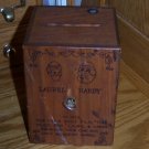 Vintage 1978 Laurel & Hardy Wooden Music Box Bank -1932 Academy Award