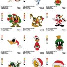 LOONEY TUNES CHRISTMAS - 20 EMBROIDERY DESIGNS INSTANT DOWNLOAD