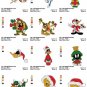 LOONEY TUNES CHRISTMAS - 20 EMBROIDERY DESIGNS INSTANT DOWNLOAD