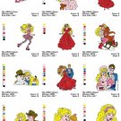 BARBIE - 31 EMBROIDERY DESIGNS INSTANT DOWNLOAD