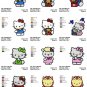 HELLO KITTY (2) - 12 EMBROIDERY DESIGNS INSTANT DOWNLOAD