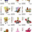 SPONGEBOB SQUAREPANTS (1) - 12 EMBROIDERY DESIGNS INSTANT DOWNLOAD