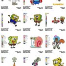 SPONGEBOB SQUAREPANTS (2)  - 12 EMBROIDERY DESIGNS INSTANT DOWNLOAD