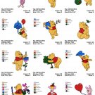 WINNIE THE POOH (1)  - 24 EMBROIDERY DESIGNS INSTANT DOWNLOAD