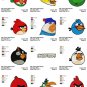 ANGRY BIRD - 12 EMBROIDERY DESIGNS INSTANT DOWNLOAD