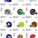 NFL HELMET (1) - 16 EMBROIDERY DESIGNS INSTANT DOWNLOAD
