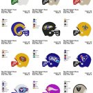 NFL HELMET (2) - 16 EMBROIDERY DESIGNS INSTANT DOWNLOAD