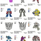 TRANSFORMERS (2) - 12 EMBROIDERY DESIGNS INSTANT DOWNLOAD