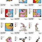 LOONEY TUNES - 20 EMBROIDERY DESIGNS INSTANT DOWNLOAD