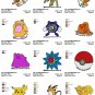 POKEMON (3) - 24 EMBROIDERY DESIGN INSTANT DOWNLOAD