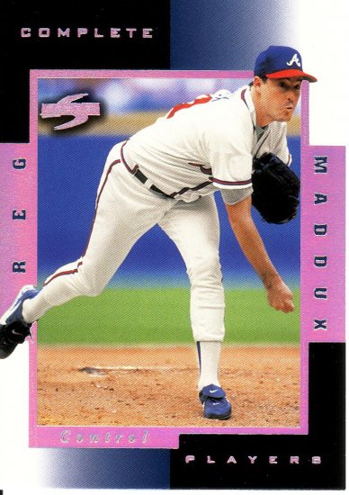 GREG MADDUX 1998 SCORE ROOKIE TRADED COMPLETE PLAYER #6B ATLANTA BRAVES