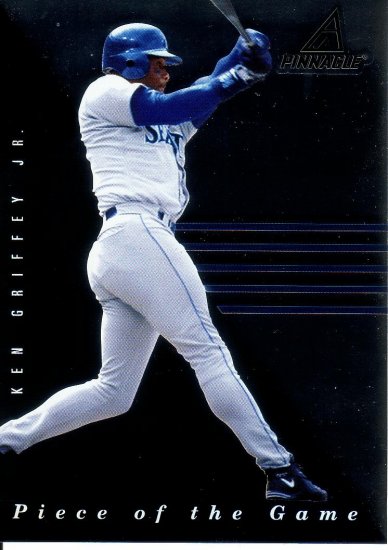 KEN GRIFFEY JR. 1998 PINNACLE PLUS PIECE OF THE GAME #1 SEATTLE MARINERS