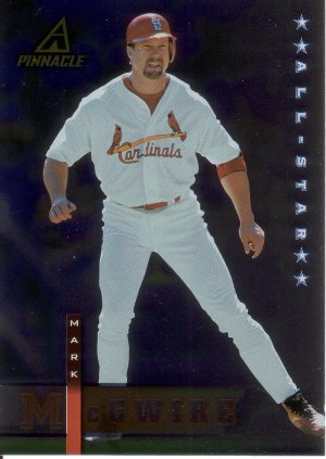 MARK McGWIRE 1998 PINNACLE PLUS #14 ST. LOUIS CARDINALS