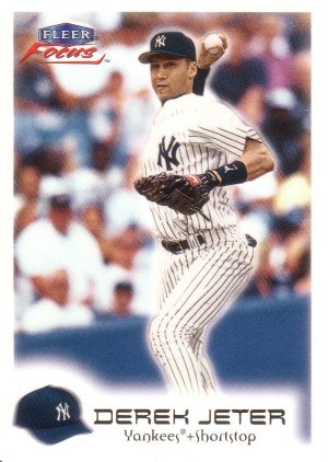 DEREK JETER 2000 FLEER FOCUS #11 NEW YORK YANKEES