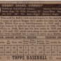 BOB KENNEDY 1952 TOPPS BLACK BACK #77A CLEVELAND INDIANS