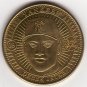 DEREK JETER 1998 PINNACLE MINT BRASS COIN #09 NEW YORK YANKEES