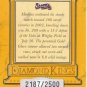 GREG MADDUX 2004 DONRUSS DIAMOND KINGS STUDIO SERIES #2 SP# 2187/2500 ATLANTA BRAVES