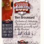BEN BROUSSARD 2000 TEAM BEST AUTOGRAPH #10 ROOKIE CINCINNATI REDS