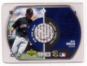 MIKE PIAZZA 1999 POWER DECK CD #6 NEW YORK METS