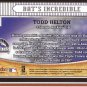 TODD HELTON 2002 FLEER GENUINE BAT'S INCREDIBLE #BI 1 COLORADO ROCKIES