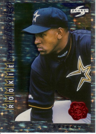 RICHARD HIDALGO 1998 SCORE ROOKIE TRADED SHOWCASE ARTIST PROOF #RTPP133 ROOKIE HOUSTON ASTROS