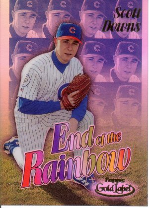 SCOTT DOWNS 2000 TOPPS GOLD LABEL END OF THE RAINBOW #ER12 ROOKIE CHICAGO CUBS AllstarZsports.com