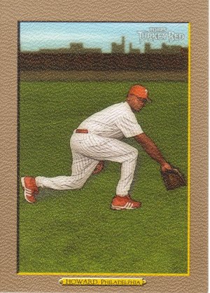 RYAN HOWARD 2006 TOPPS TURKEY RED-GOLD #465 PHILADELPHIA PHILLIES AllstarZsports.com