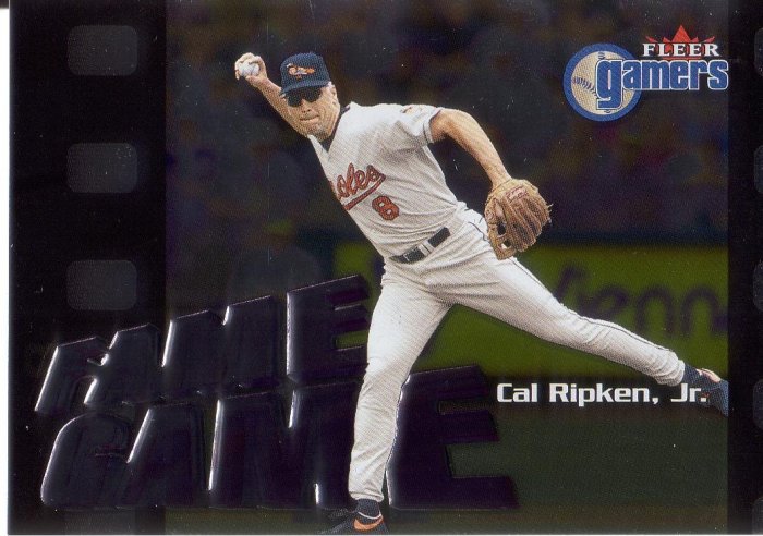 CAL RIPKEN 2000 FLEER GAMERS #112 BALTIMORE ORIOLES AllstarZsports.com