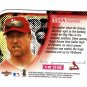 MARK McGWIRE 2001 FLEER GAME TIME NEW ORDER #4 OF 15 NO ST. LOUIS CARDINALS AllstarZsports.com