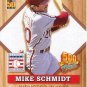 MIKE SCHMIDT 2001 TOPPS POST 500 CLUB #7 OF 8 PHILADELPHIA PHILLIES AllstarZsports.com