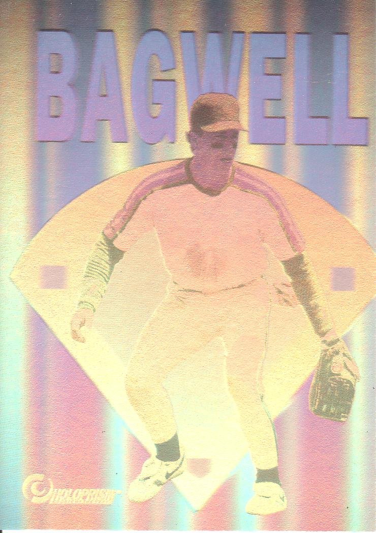 JEFF BAGWELL 1992 MJB HOLOGRAPHICS PRISM #R/2 HOUSTON ASTROS AllstarZsports.com
