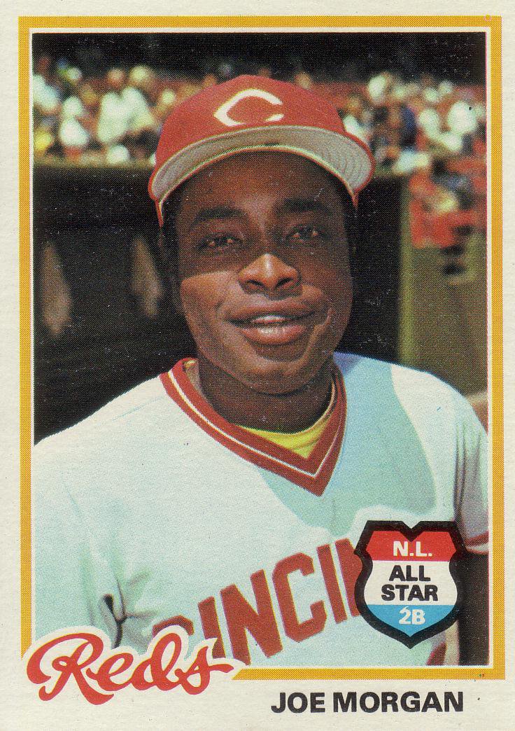 JOE MORGAN 1978 TOPPS #300 CINCINNATI REDS www.AllstarZsports.com